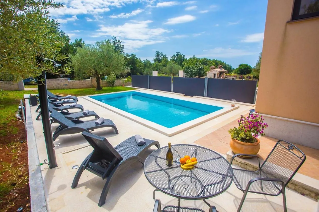 Three-Bedroom Apartment Mir With Private Infinity Pool Vošteni