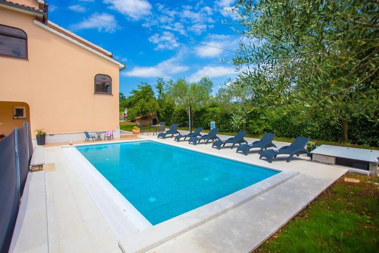 Three-Bedroom Apartment Mir With Private Infinity Pool Vošteni